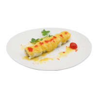 California maki salmón con mango