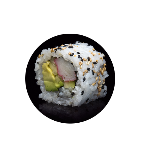 URAMAKI de cangrejo