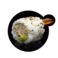 URAMAKI Tempura de langostino
