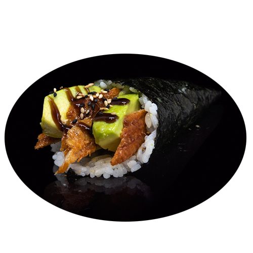 Temaki de Anguila