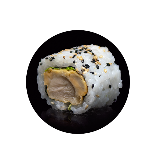 URAMAKI Roll de pollo rebozado