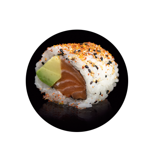 URAMAKI Spicy de salmón