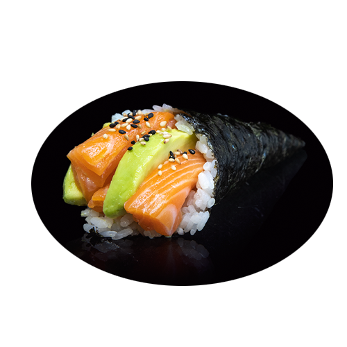 Temaki de Salmón