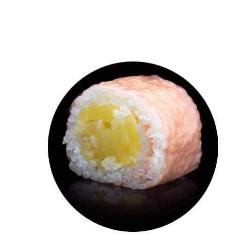 Maki de Chocolate y Piña