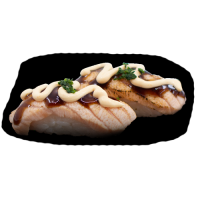 Nigiri de Salmón Flambiado